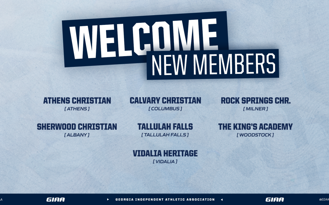 GIAA Officially Welcomes New Member Schools for 2024-26